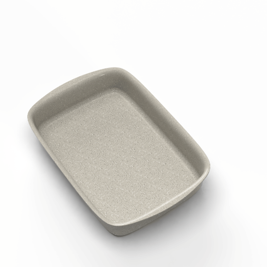 TopChef Oblong Oven Pan - 35cm  - Beige